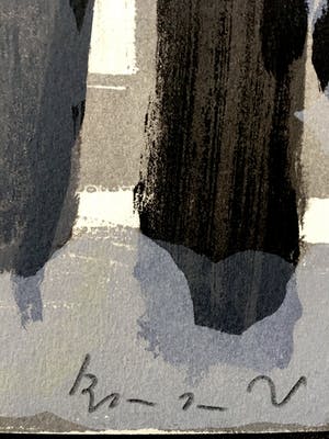 Bram van Velde - 5 kleuren litho - MP262 - 1977. kopen? Bied vanaf 195!