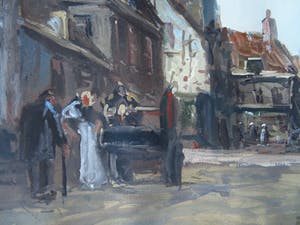 Adriaan Terhell - Dorpsgezicht kopen? Bied vanaf 55!