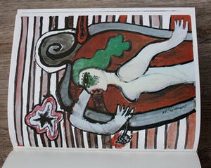 Corneille - Gesigneerde zeefdruk (1975) + boek: Journal de la Tour Diario de la Torre '73 kopen? Bied vanaf 275!