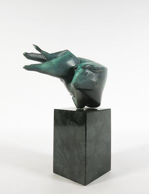 Willem Lenssinck - Gepatineerd bronzen stier, Tournado kopen? Bied vanaf 2000!