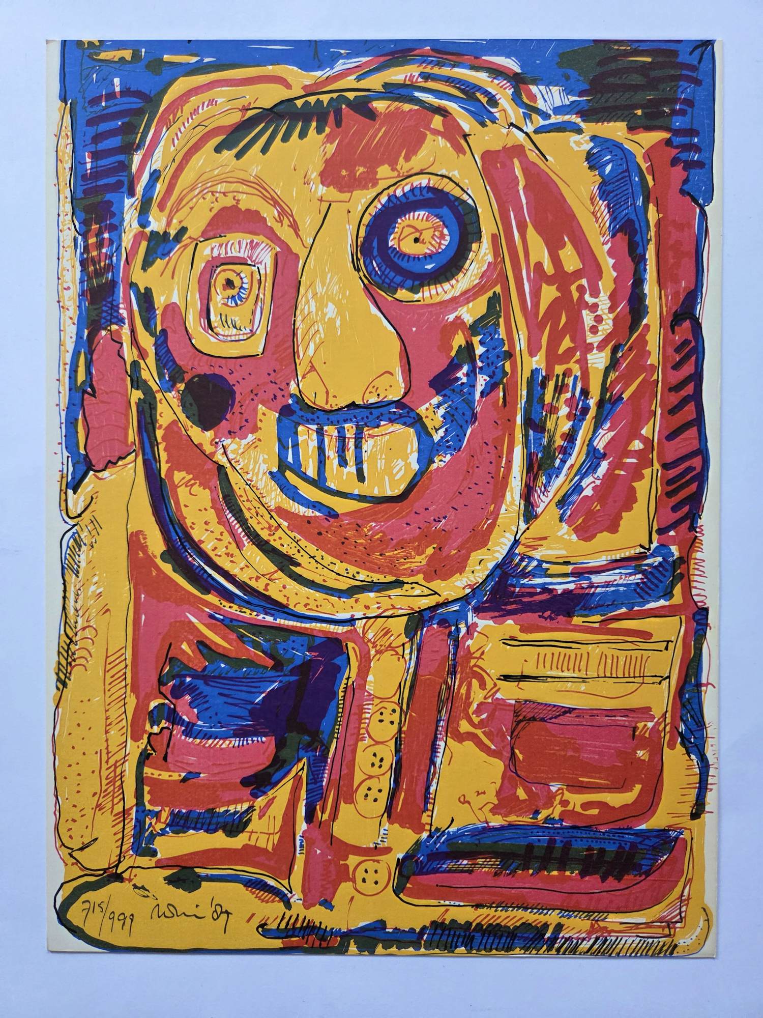 Marijn Moree - Figuur. Zeefdruk kopen? Bied vanaf 45!