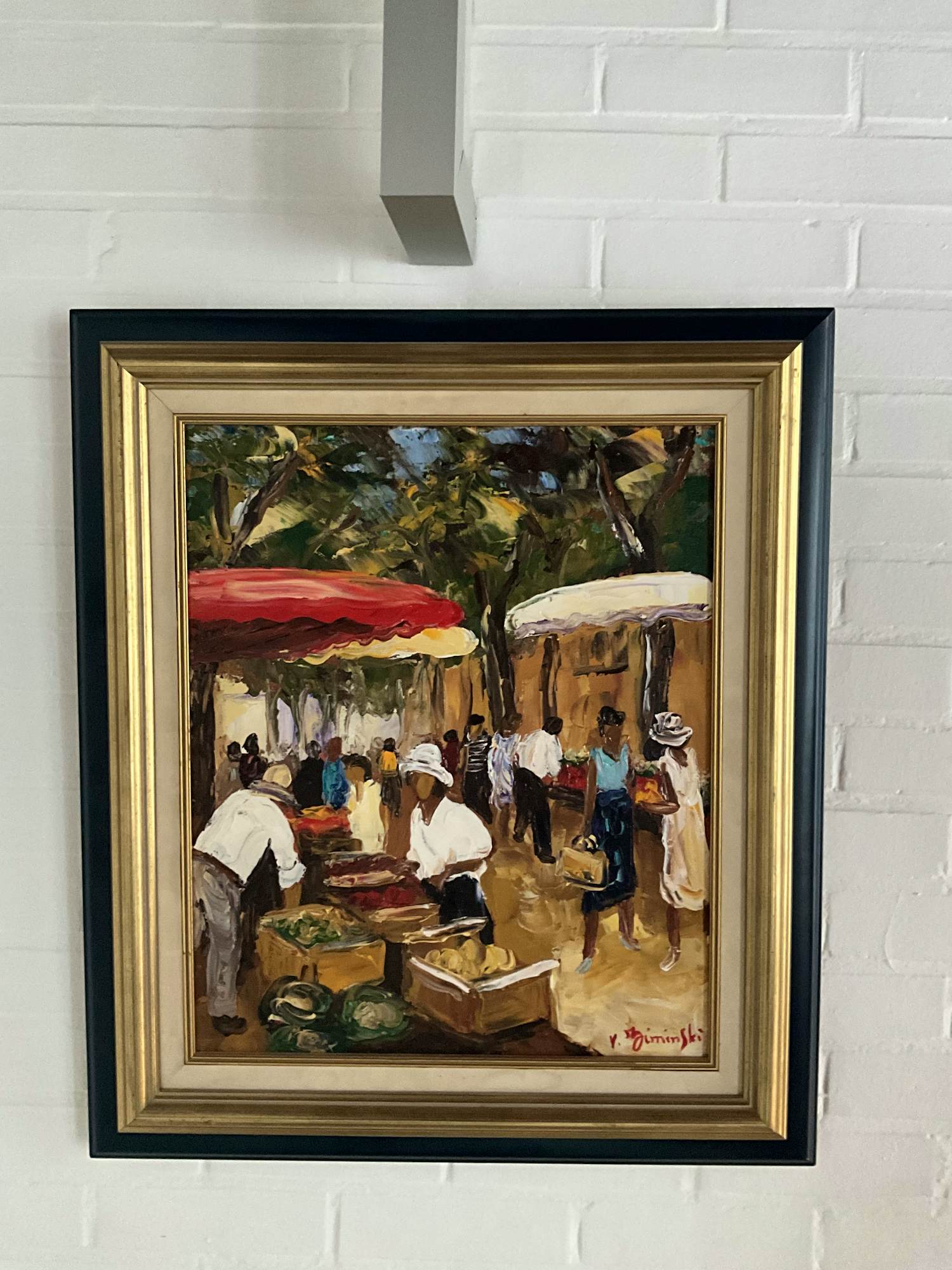 AcheterVéronique Ziminski - Marché provençal - 2002? Enchérissez de 800!
