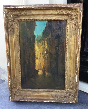 Jan Korthals - C3611, Straatje in Nice kopen? Bied vanaf 200!