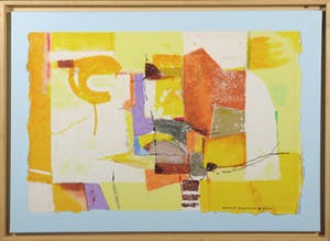 Anneke Peereboom - Zeefdruk op papier en canvas, Luce del Giorno II - Ingelijst kopen? Bied vanaf 1!