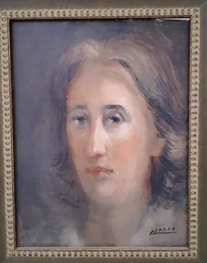 Louis Henno - Verstild portret van een dame, kaufen? Bieten Sie von 225!