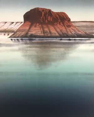 Alain Le Foll - LAATSTE KEER AANGEBODEN!! Lithografie - 'Mount' - Gesigneerd - 43/150 vendu pour 95€ !