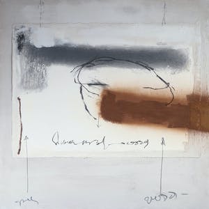 Rene van der Hoofd - Gemengde techniek op paneel, Life in Europe (Groot) kopen? Bied vanaf 1!