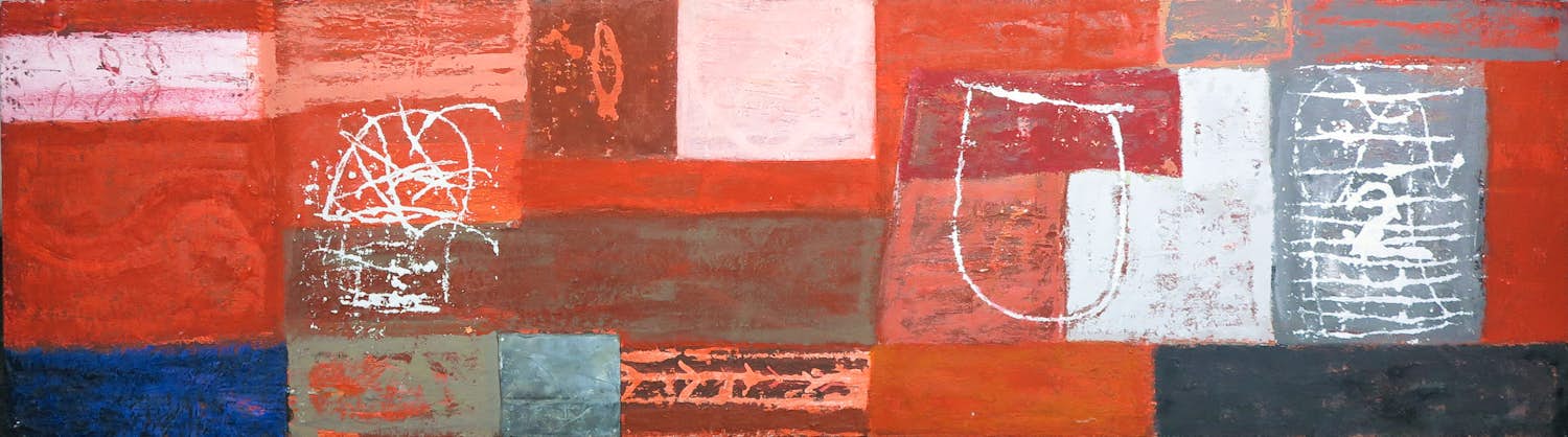 Harmen van der Tuin - Acryl / structuurverf op paneel, Zonder titel (Zeer groot!) kopen? Bied vanaf 150!