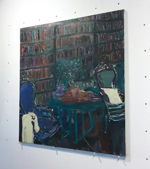 Peter de Graaff - Olieverf op doek, Dagboeken (Zeer groot!) kopen? Bied vanaf 250!