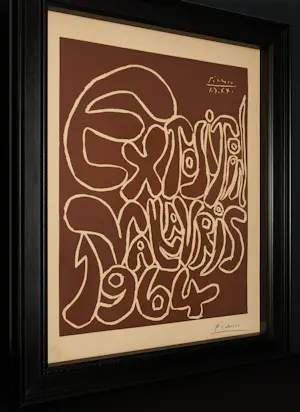 Pablo Picasso - Exposition Vallauris 1964 - gesigneerde originele linosnede kopen? Bied vanaf 11900!