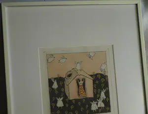 Carla Kleekamp - Ingelijste ets , La femme fatale – ca. 1980 – nr. 12/30 kopen? Bied vanaf 1!