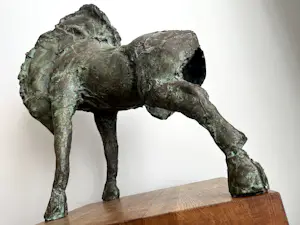 Jan Desmarets - Bronzen paard (zwaar object) kopen? Bied vanaf 3500!