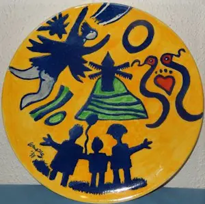 Corneille - Grote schaal/bord gelimiteerde oplage kopen? Bied vanaf 125!