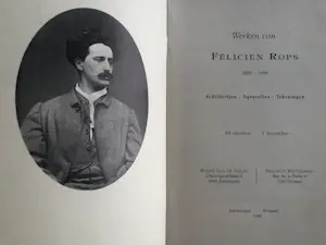 Felicien Rops - drie boeken en kaart kopen? Bied vanaf 35!