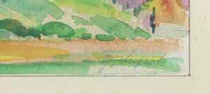 Guillaume Serpenti - Aquarel, St. Thomas en Royans kopen? Bied vanaf 1!