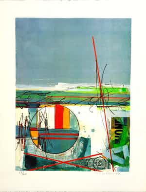 Sam Middleton - steendruk 68/200 - Prent 190 - 21979 verkocht voor € 75!