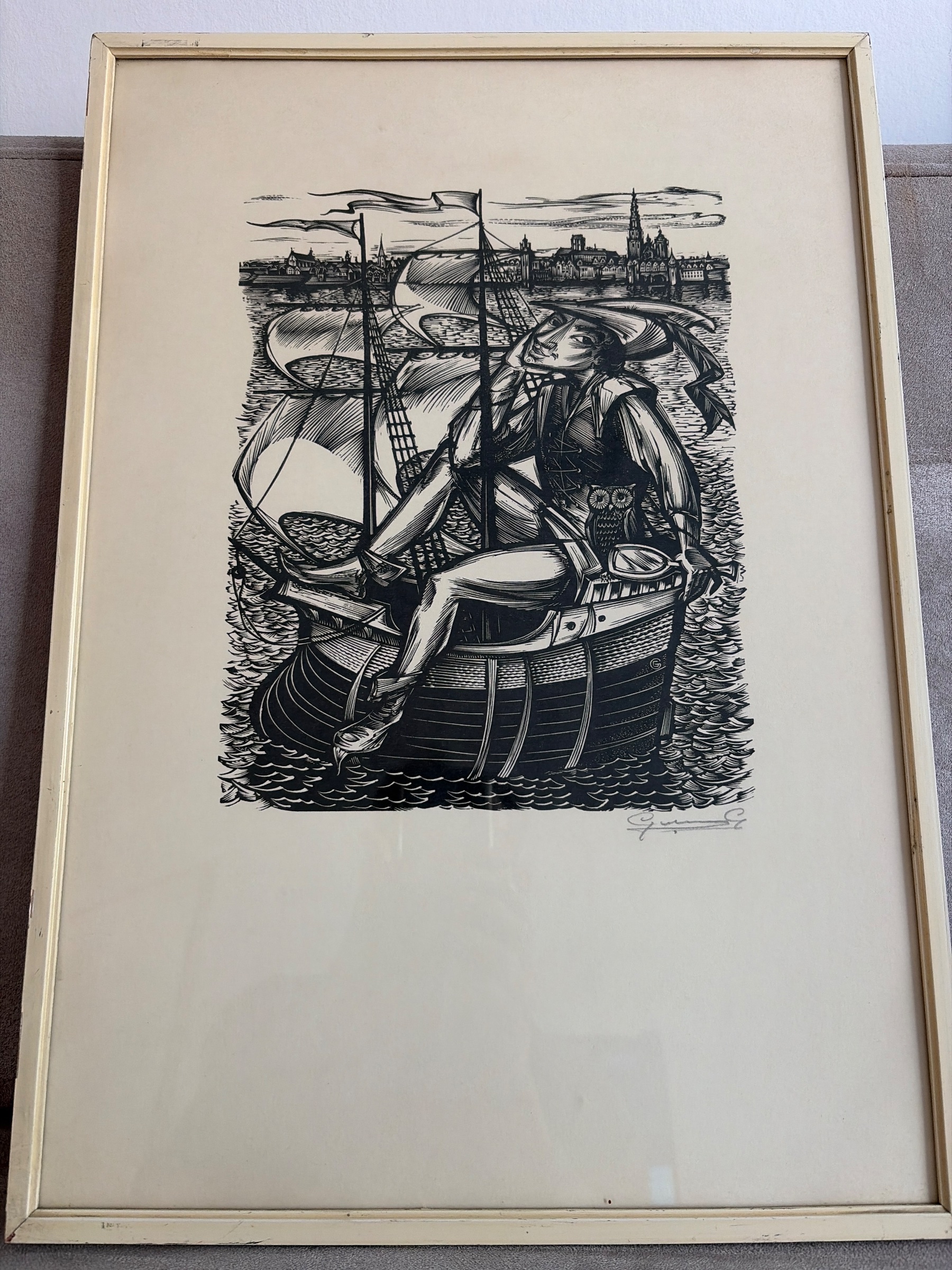 Gerard Gaudaen - Tijl Uilenspiegel op schip kopen? Bied vanaf 30!