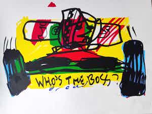 Herman Brood - Who's the Boss verkocht voor € 130!