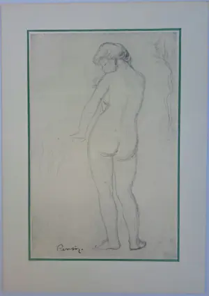 Auguste Renoir - Baigneuse de dos s'essuyant kopen? Bied vanaf 100!