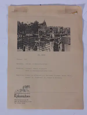 Jos Leurs - Olieverf op doek, Stilleven met hortensia's - Ingelijst (Groot!) kopen? Bied vanaf 500!