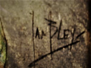 Jan Bleys - Charmant omstreeks 1900 geschilderd portret "Meisje met Hoed" gesigneerd kopen? Bied vanaf 10!