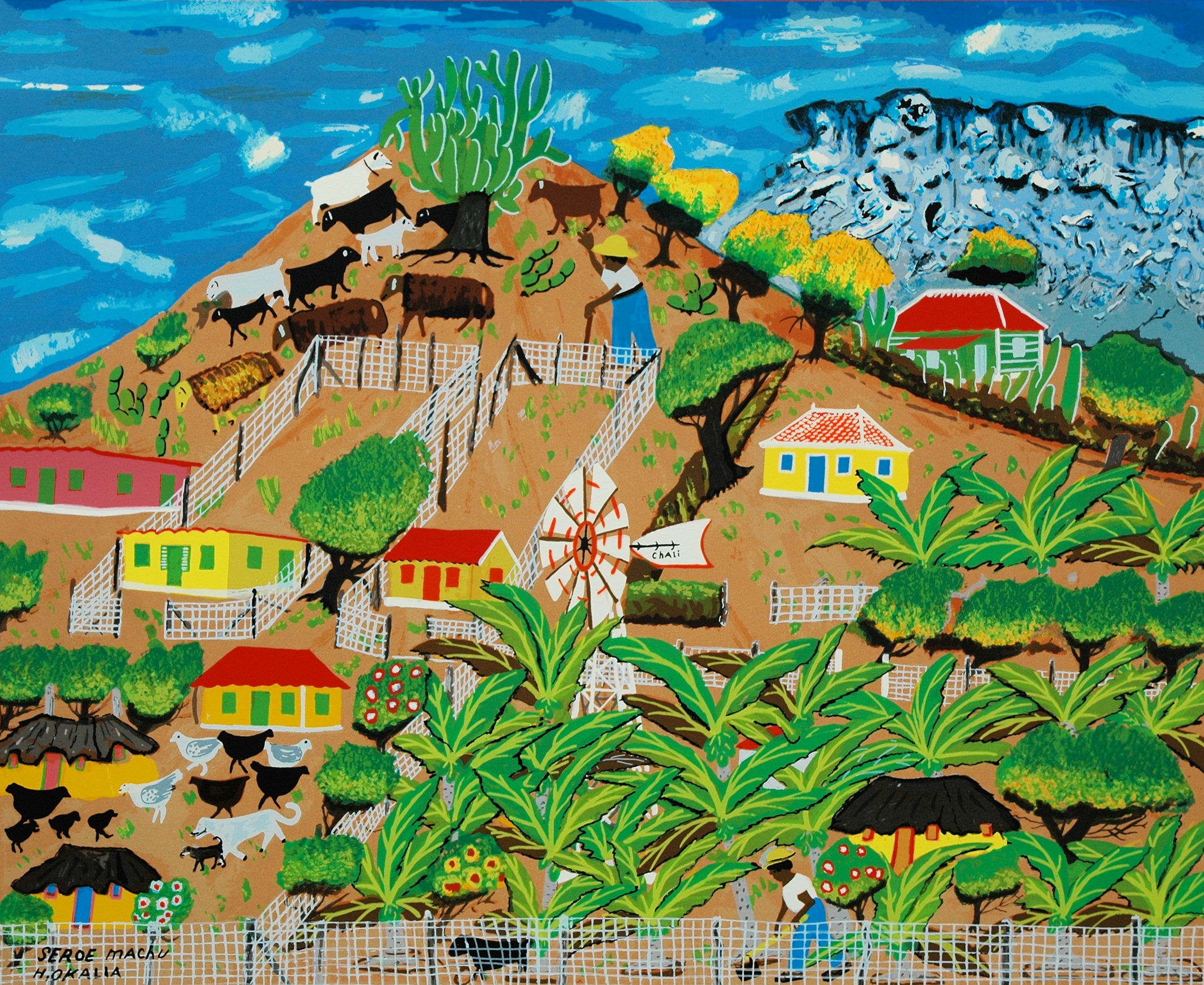 Hipolito Ocalia - Seroe Machu verkocht voor € 50!