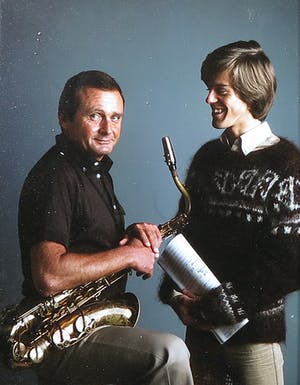 Paul Huf - Foto, lot van twee los ingelijste portretten van o.a. Stan Getz kopen? Bied vanaf 1!