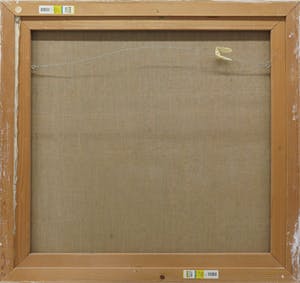 Klaas Gubbels - Olieverf op doek, Stilleven met koffiekan en fles - Ingelijst kopen? Bied vanaf 3000!