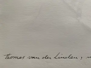 Thomas van der Linden - gemengde techniek op papier | 'The Worldly Portraits' | 1990 kopen? Bied vanaf 125!