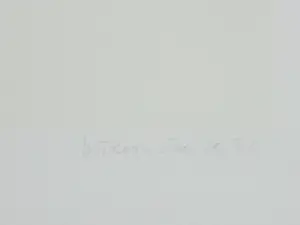 Metten Koornstra - Surrealistisch landschap met huizen en meisje - Litho kopen? Bied vanaf 50!