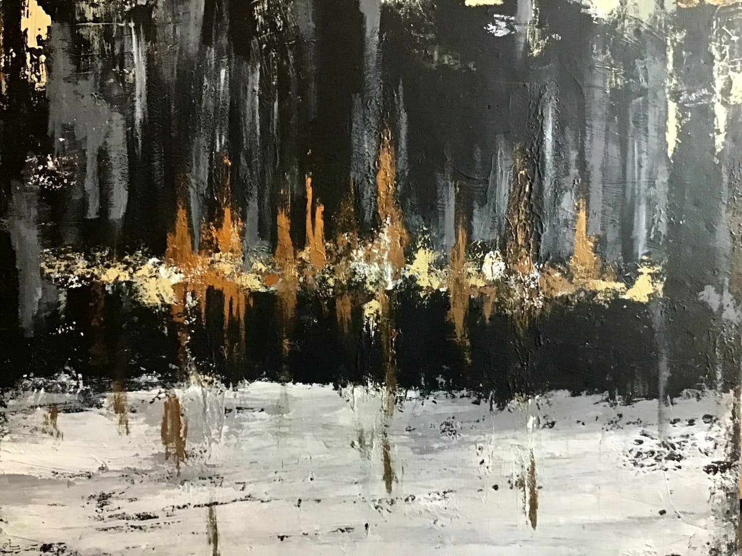 Niet of onleesbaar gesigneerd - Bos in de winter. kopen? Bied vanaf 1!