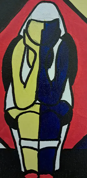 Anke Peddemors - Op de pot abstract kopen? Bied vanaf 25!