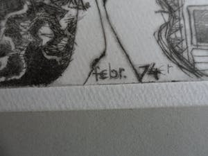 Frits Lindeman - Ets. Titel. Droom in de middag. kopen? Bied vanaf 20!