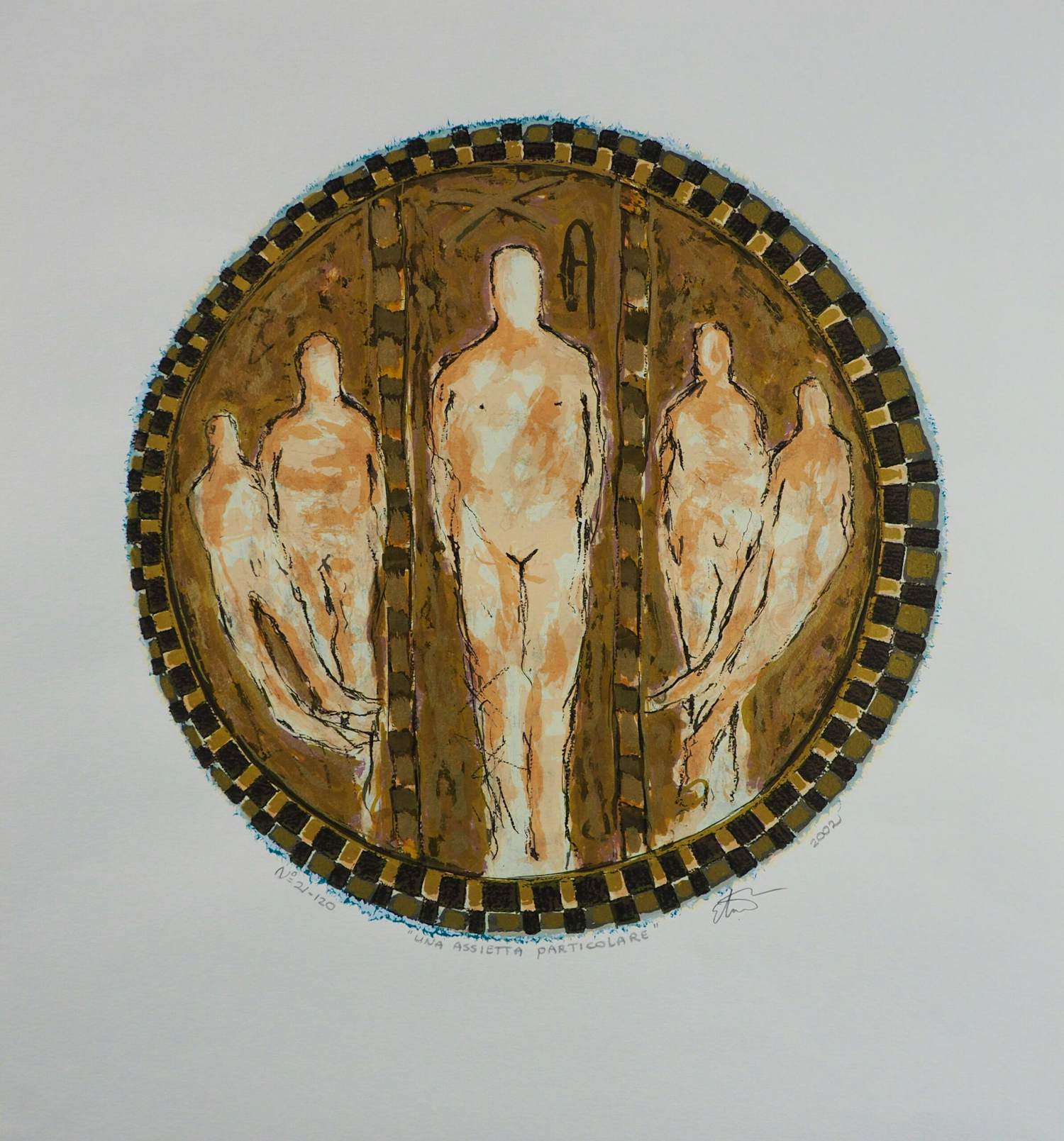 Eric Toebosch - Kleurenzeefdruk UNA ASSIETA PARTICULARE kopen? Bied vanaf 65!