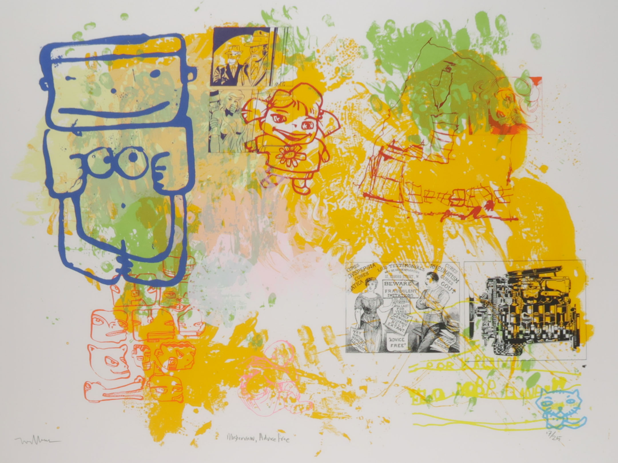 Willem Verburg - Zeefdruk, Masterview, Advice Free - Ingelijst (Groot) kopen? Bied vanaf 1!