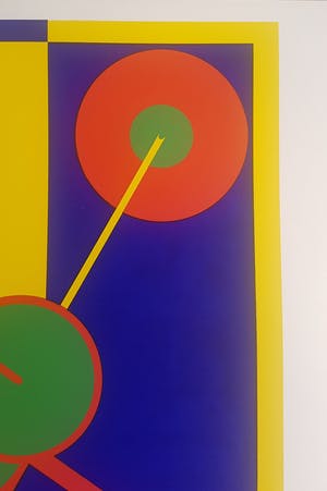 Lou Loeber - Lou Loeber - Geranium - Zeefdruk kopen? Bied vanaf 1!