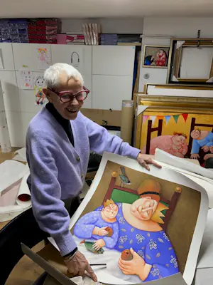 Ada Breedveld - Giclee, Moeder met kind. kopen? Bied vanaf 75!