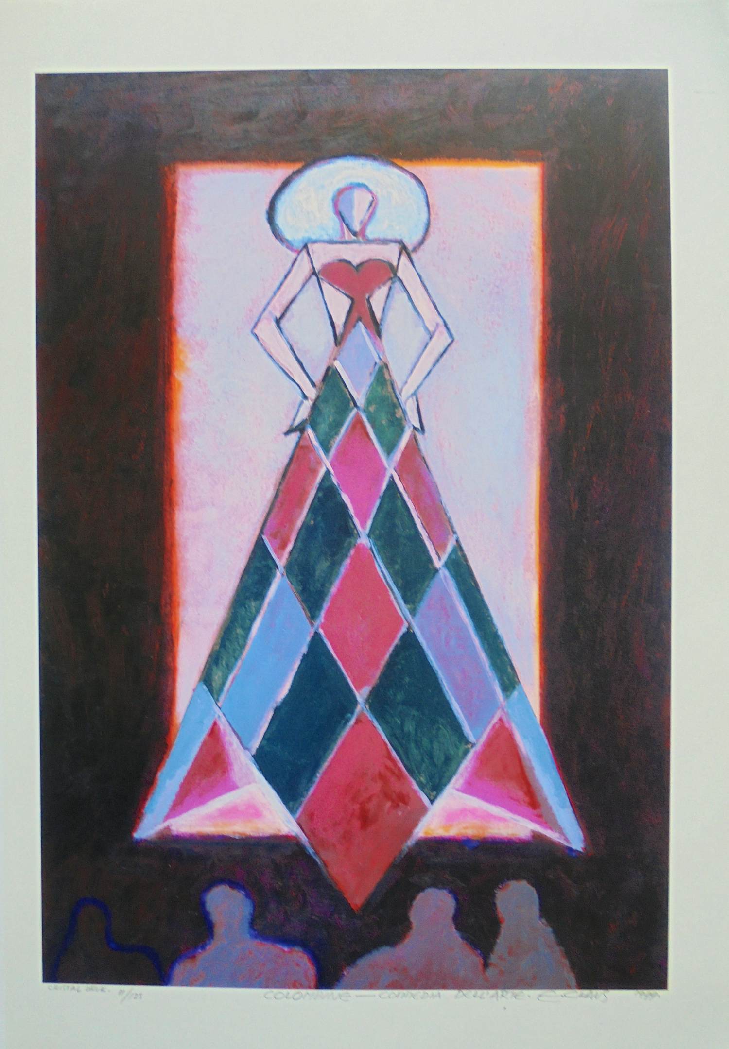 Eric Claus - Servetta. Afkomstig uit de serie: Commedia dell 'arte. kopen? Bied vanaf 75!