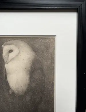 Jan Mankes - Originele Heliogravure Uil op Boomtak 1927 kopen? Bied vanaf 165!