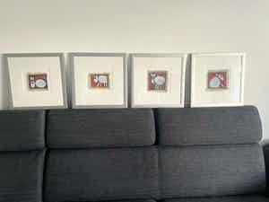 Hans Innemee - Schitterend vierluik Hans Innemee verkocht voor € 225!