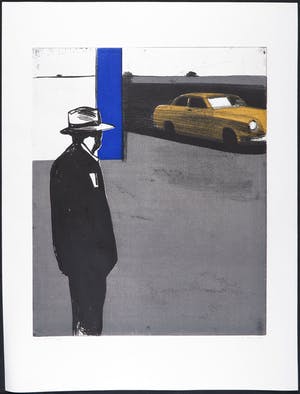 Peter Bes - Kleurenets en aquatint, Vroeg voorjaar kopen? Bied vanaf 35!