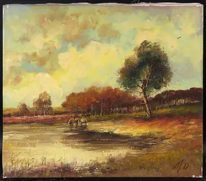 Toon Wildeboer - Olieverf op doek, Zonder titel kopen? Bied vanaf 1!