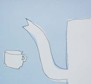 Klaas Gubbels - handbewerkte zeefdruk - 2005 verkocht voor € 295!