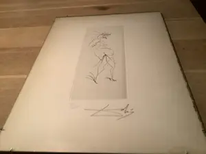Salvador Dali - Vrouw kopen? Bied vanaf 120!