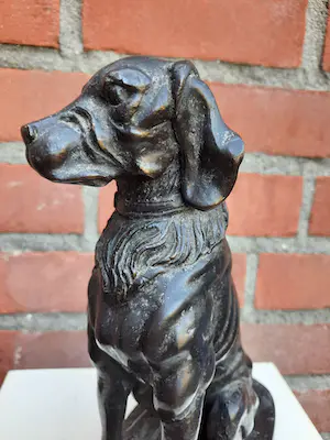 Niet of onleesbaar gesigneerd - Hond in brons kopen? Bied vanaf 1!