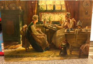 Edward Portielje - Tea Time kopen? Bied vanaf 1200!