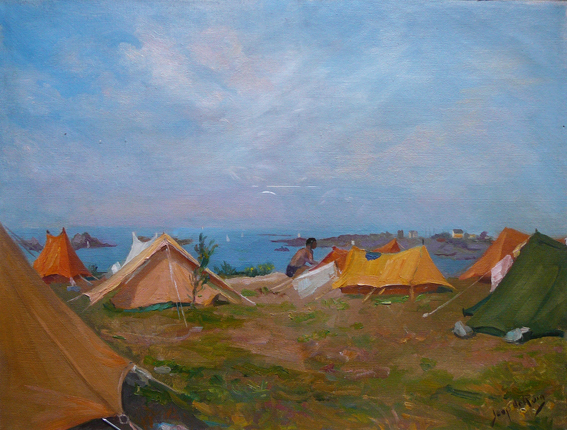 Jaap de Ruig - St Malo -Bretagne- verkocht voor € 100!