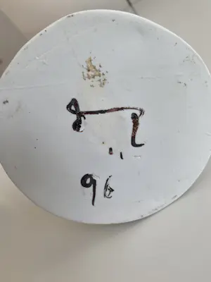 Johan van Loon - porseleinen vorm op brede voet kopen? Bied vanaf 20!