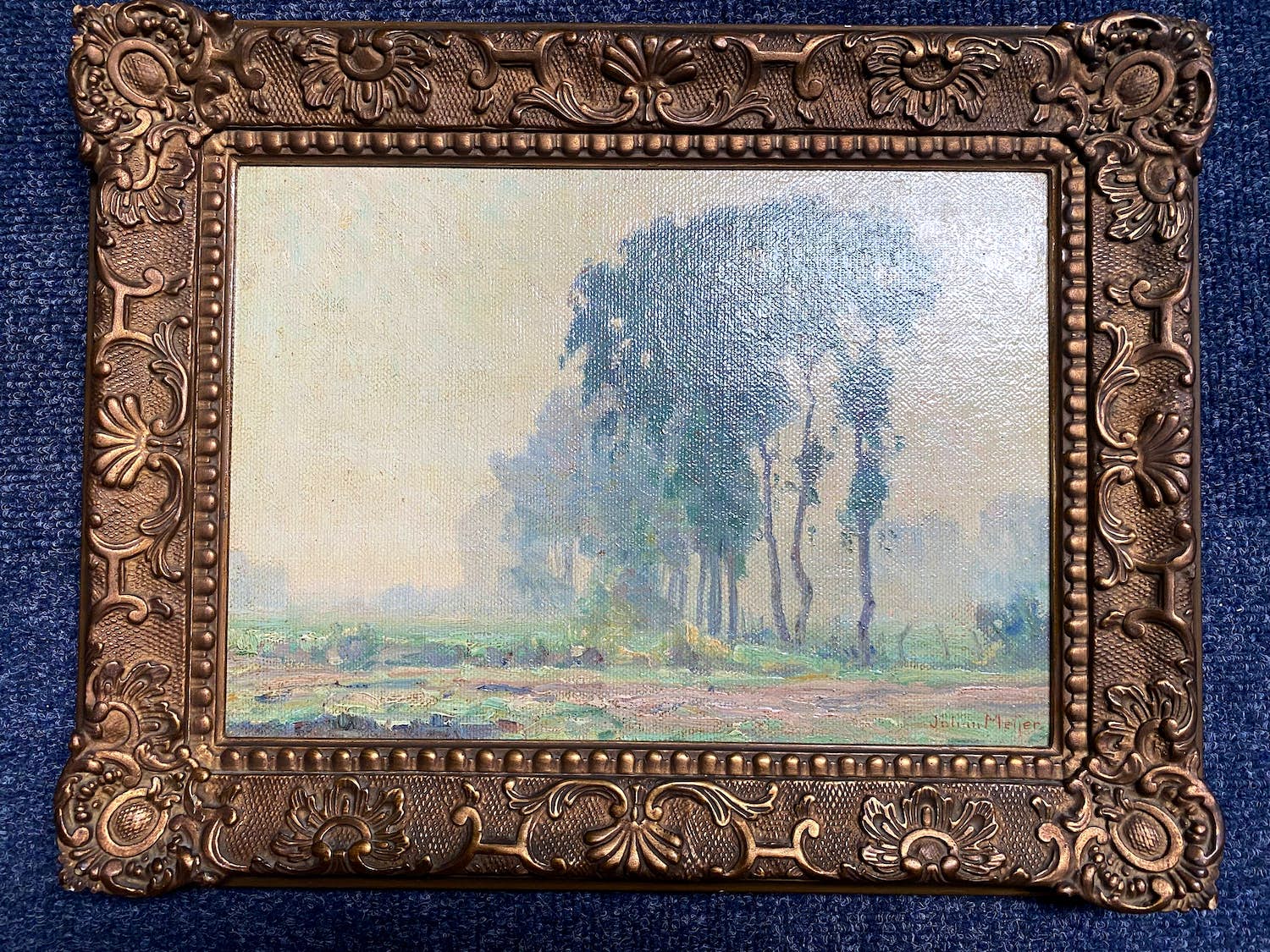 Johan Meijer - Landschap met boom verkocht voor € 125!