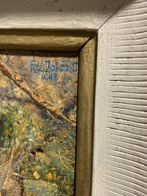 Elizabeth Bol-Smit - Bosgrond met sculptuur kopen? Bied vanaf 1!